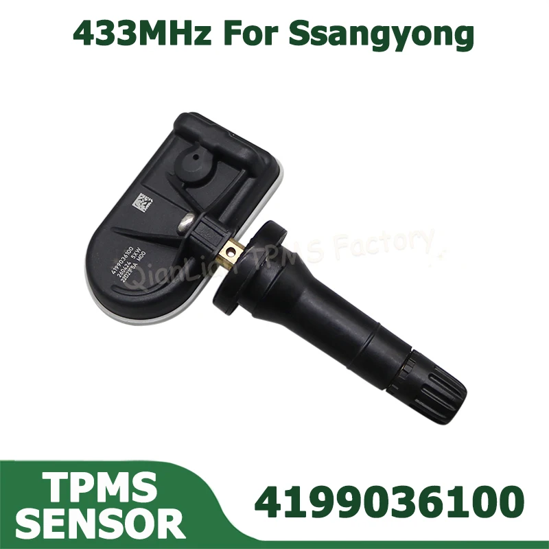 4199036100 TPMS Sensors 433MHz Wheel Tires Pressure Sensor Replacement For Ssangyong Musso Tivoli Grand Tyre Monitoring System