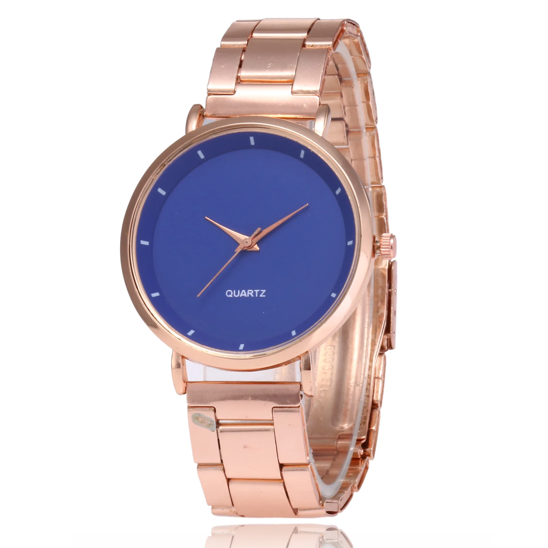 Reloj de lujo de oro rosa para Mujer, pulsera de negocios, regalo femenino, nuevo, 2023