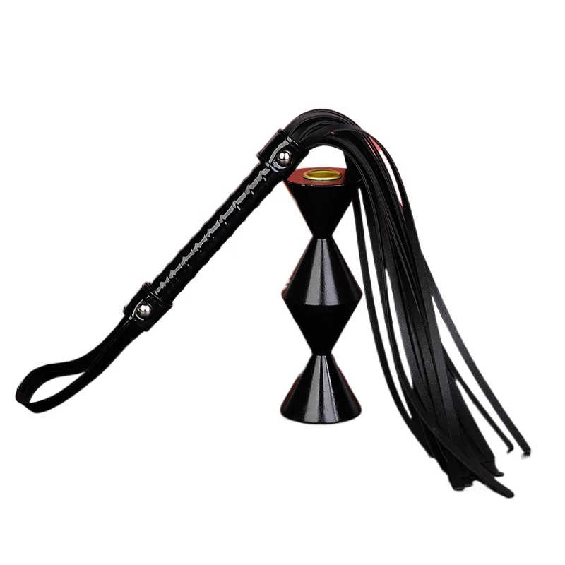 Flirting Bondage Adult Games PU Leather Sexy Whip Flogger Fetish Bdsm Ass Spanking Paddle Flogger Sex Toys For Couples