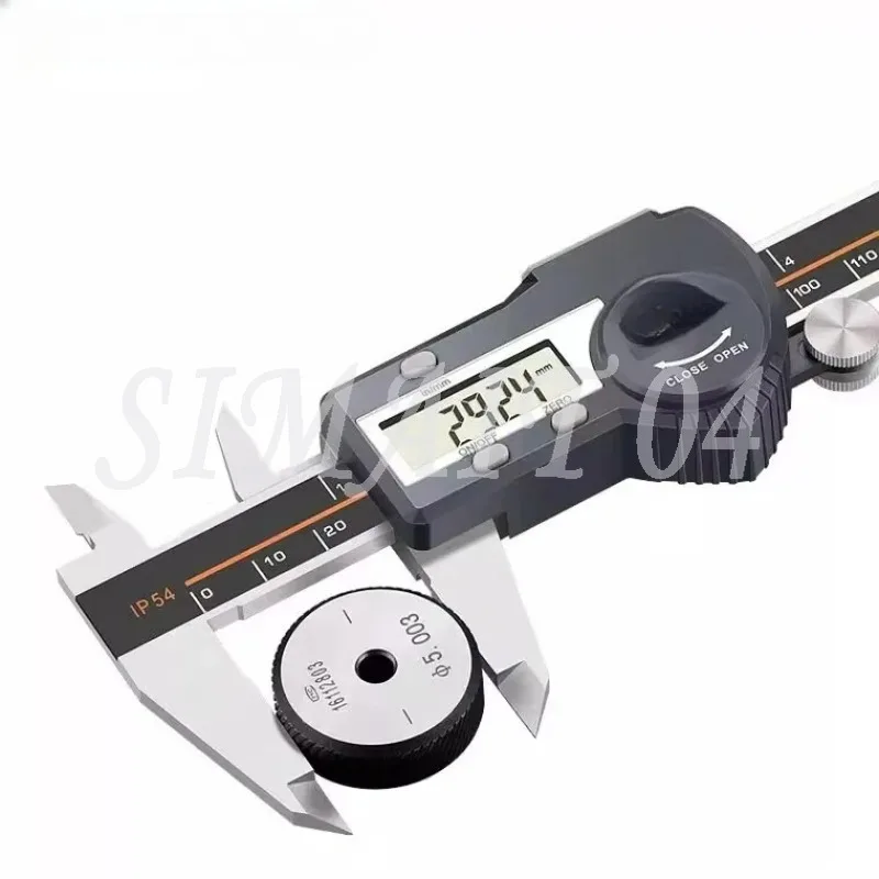 

0-150mm High-Precision Waterproof Digital Caliper: USB-Equipped Electronic Gaming Standard Measuring Tool