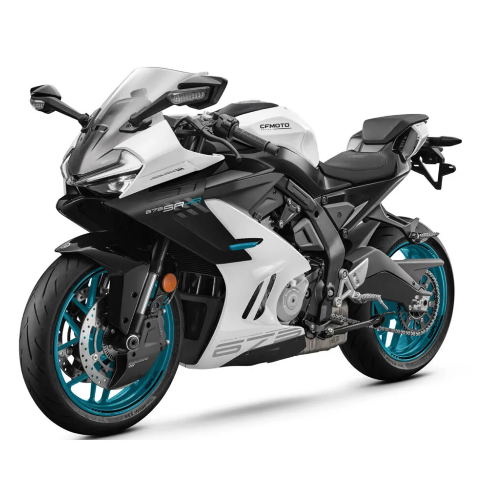For CFMOTO 675SR 675SR trunk rack rear shelf trunk rack strengthened tail fin CF650-10 modified rack