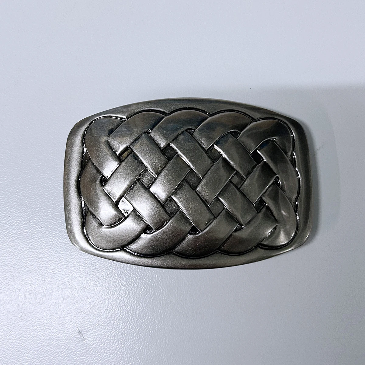 fibbia-per-cintura-vintage-in-ottone-massiccio-placcato-argento-con-nodo-a-croce-buckle-bs020sl