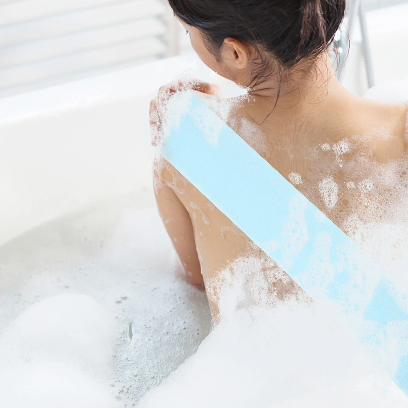 

3pcs Premium Bathing Scrubbing Towels Durable Exfoliating Body With Long Strap For Back Neck Shoulder Cleaning Bath Accessories