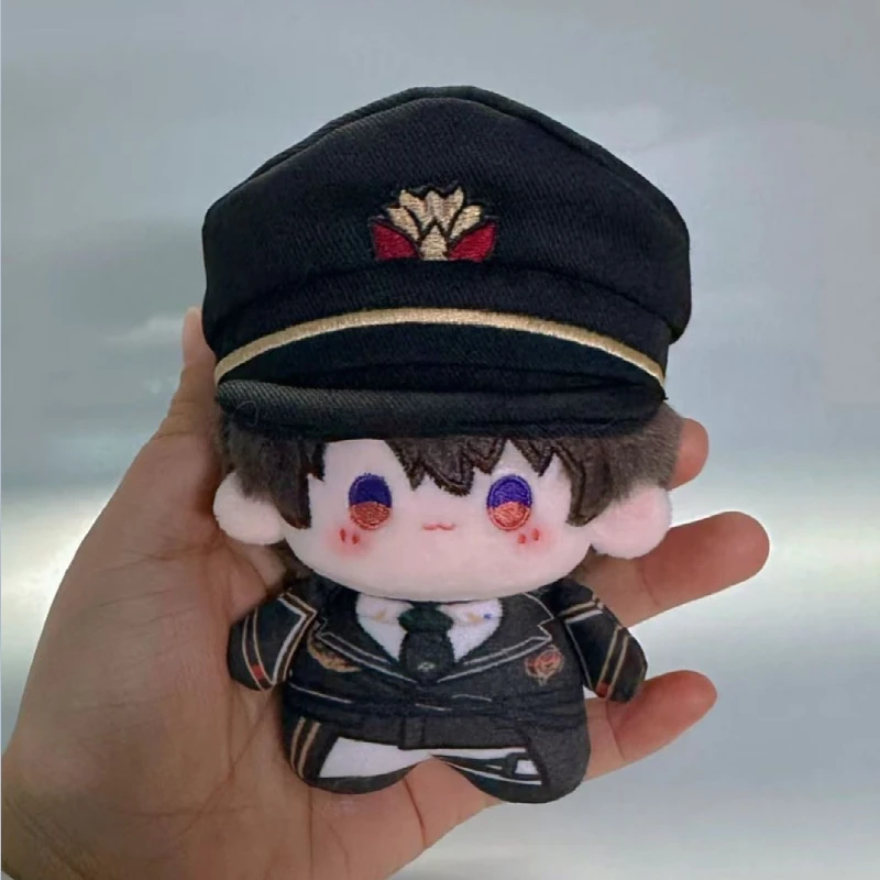 

10cm Cotton Doll Love And Deepspace Caleb Soft Plush Figure Otome Game Peripheral Decorative Collectible Gift For Game Fans