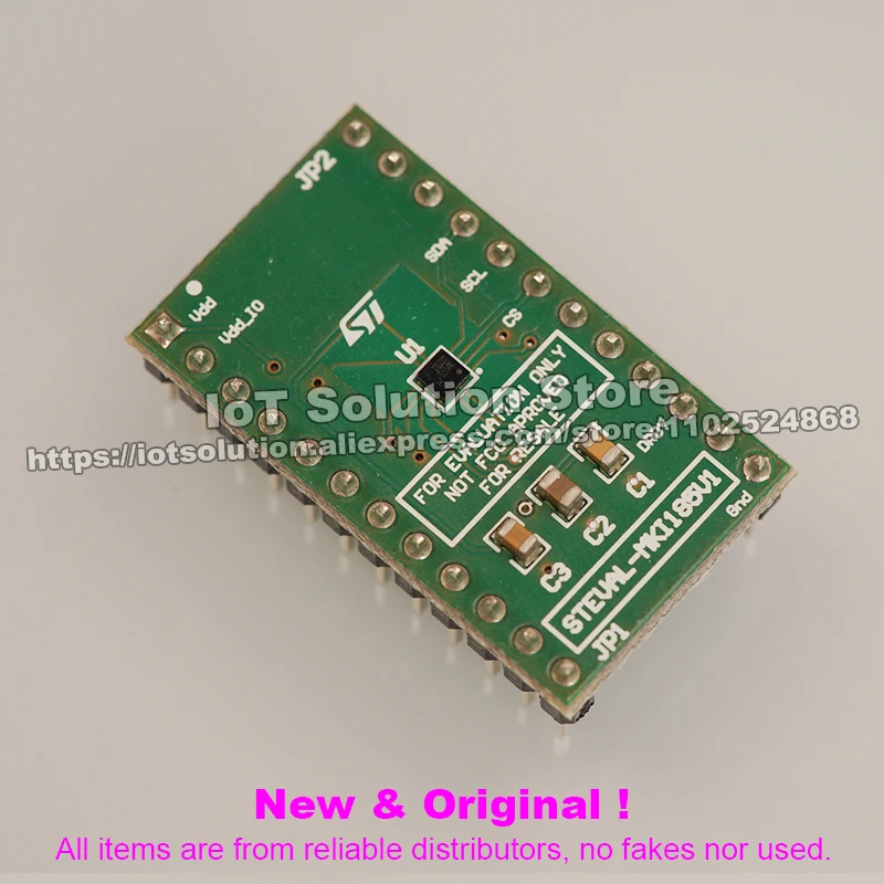 STEVAL-MKI185V1 IIS2MDC adapter board for a standard DIL24 socket