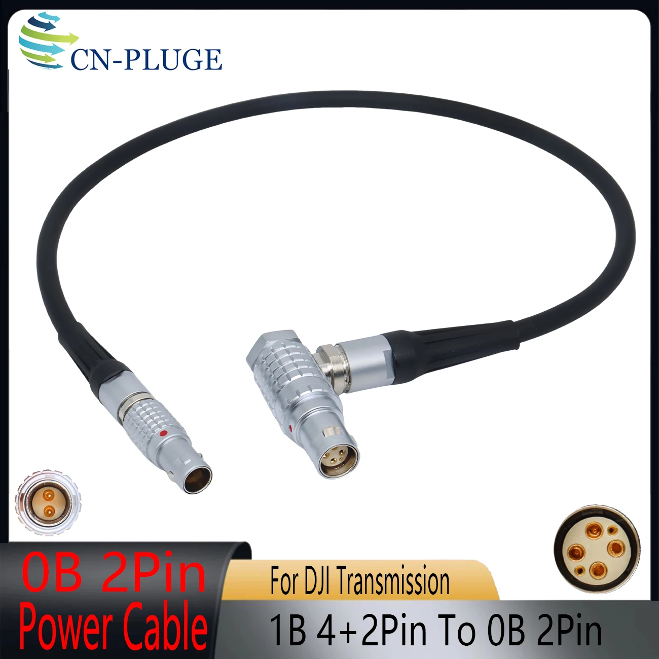 

Кабель ARRI Camera 0B 2Pin на 6Pin (женский) для передачи данных DJI, кабель питания