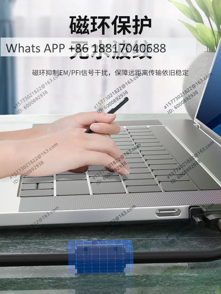 1PCS vga cable Computer desktop host connection Monitor data transmission cable 12 meters