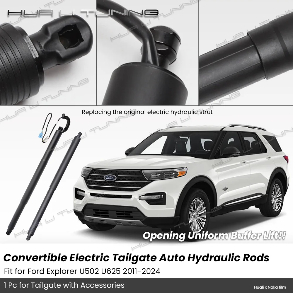 

Для Ford Explorer U502 U625 2011-2024 задний багажник электрический демпфер задние ворота автоматический подъем вспомогательные стойки оригинальные сменные аксессуары