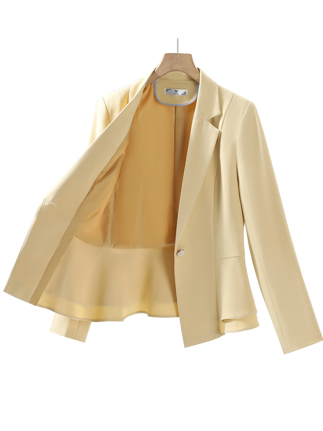 Short Tailored  Jacket Women's Petite 2026 New Professional Elegant Slimming Pleated  Business Suit Outerwear