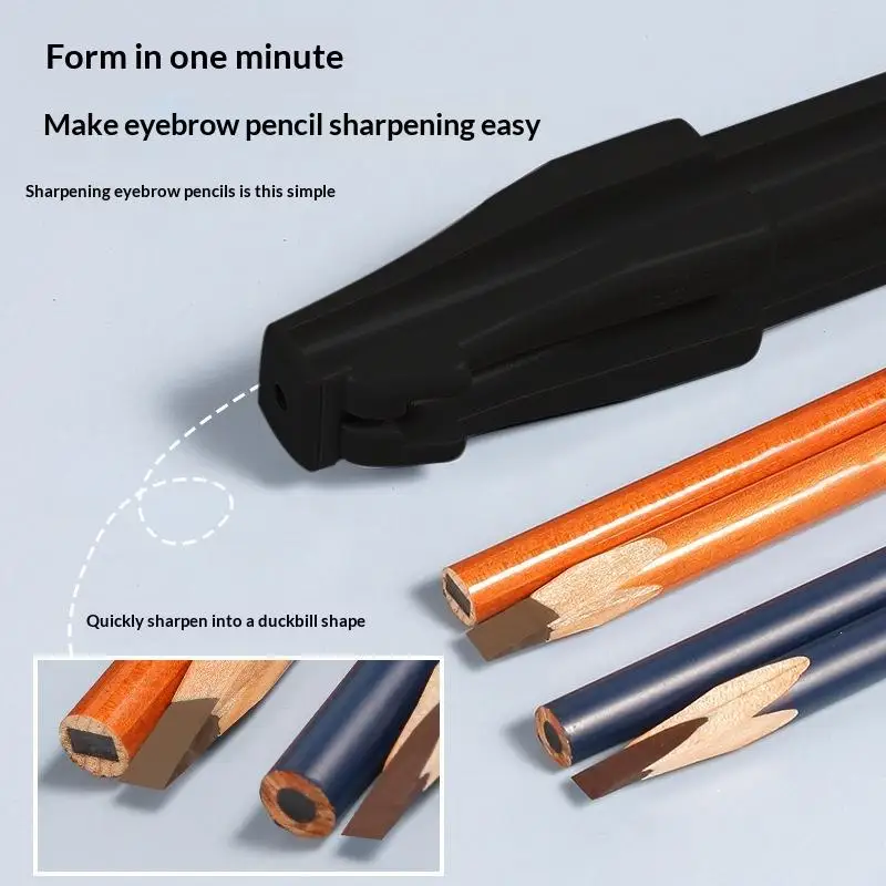 Precision Eyebrow Pencil Sharpener Duckbill Shape For Perfect Grooming
