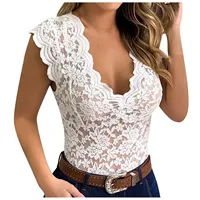 New Tanks For Women Summer Women Lace Sexy Camisole V Neck Tank Top Underwear Vest Candy Color Bralette Female Lace Underwears 6