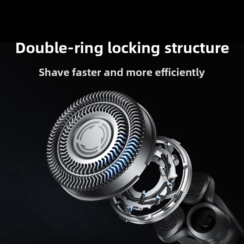 New Mijia Electric Shaver Pro Washable Anti pinch Portable Rechargeable Long Battery Life Perfect Gift for Men Boyfriend view 2