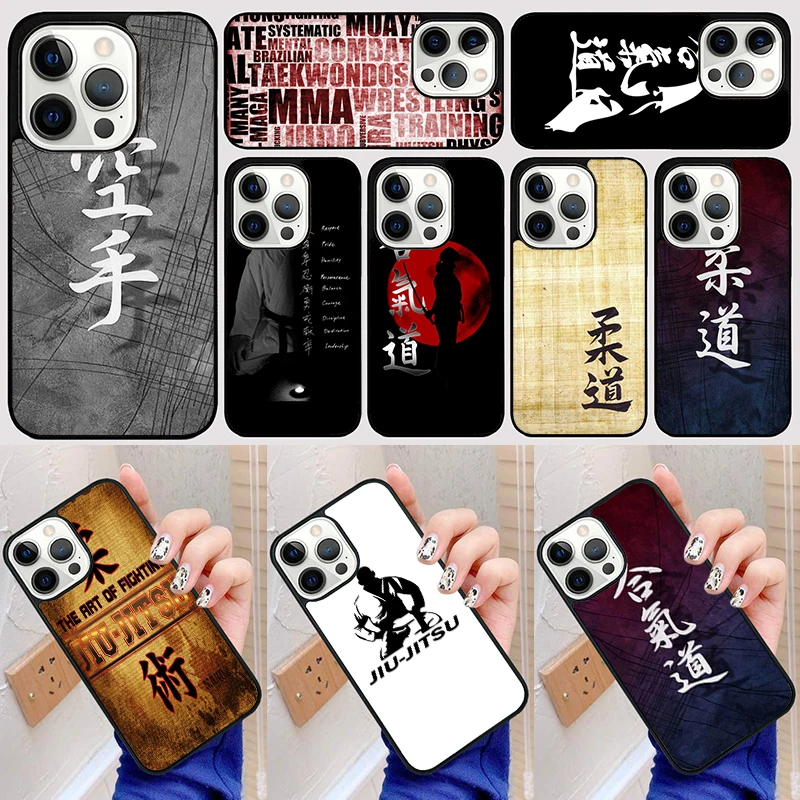 cool Martial Aikido Phone Case Back Cover for iPhone 16 15 SE2020 14 13 11 12 Pro Max mini XS XR X PlusS Fundas Coque