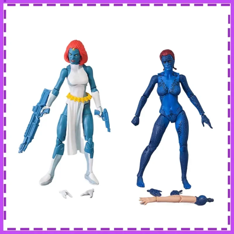 

Anime Marvel Legends Series X-Men Mystique Active Joint No Original Packaging Box Gifts for Children Action Figure Model Toys