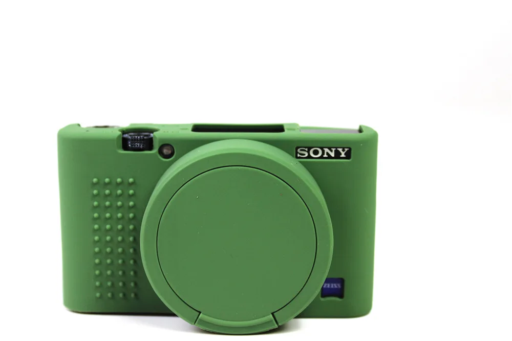 غطاء حماية من المطاط السيليكوني حقيبة حماية للكاميرا بدون مرآة لسوني سايبر شوت RX100 VII RX100VII RX100 Mark VII RX100M7