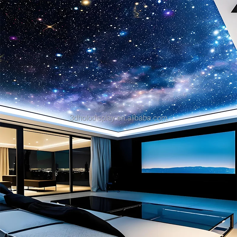 Hot Selling Quality LED Fiber Optic Star Light Ceiling Panel with IP66 Rating Remote & App Control Lightweight Design