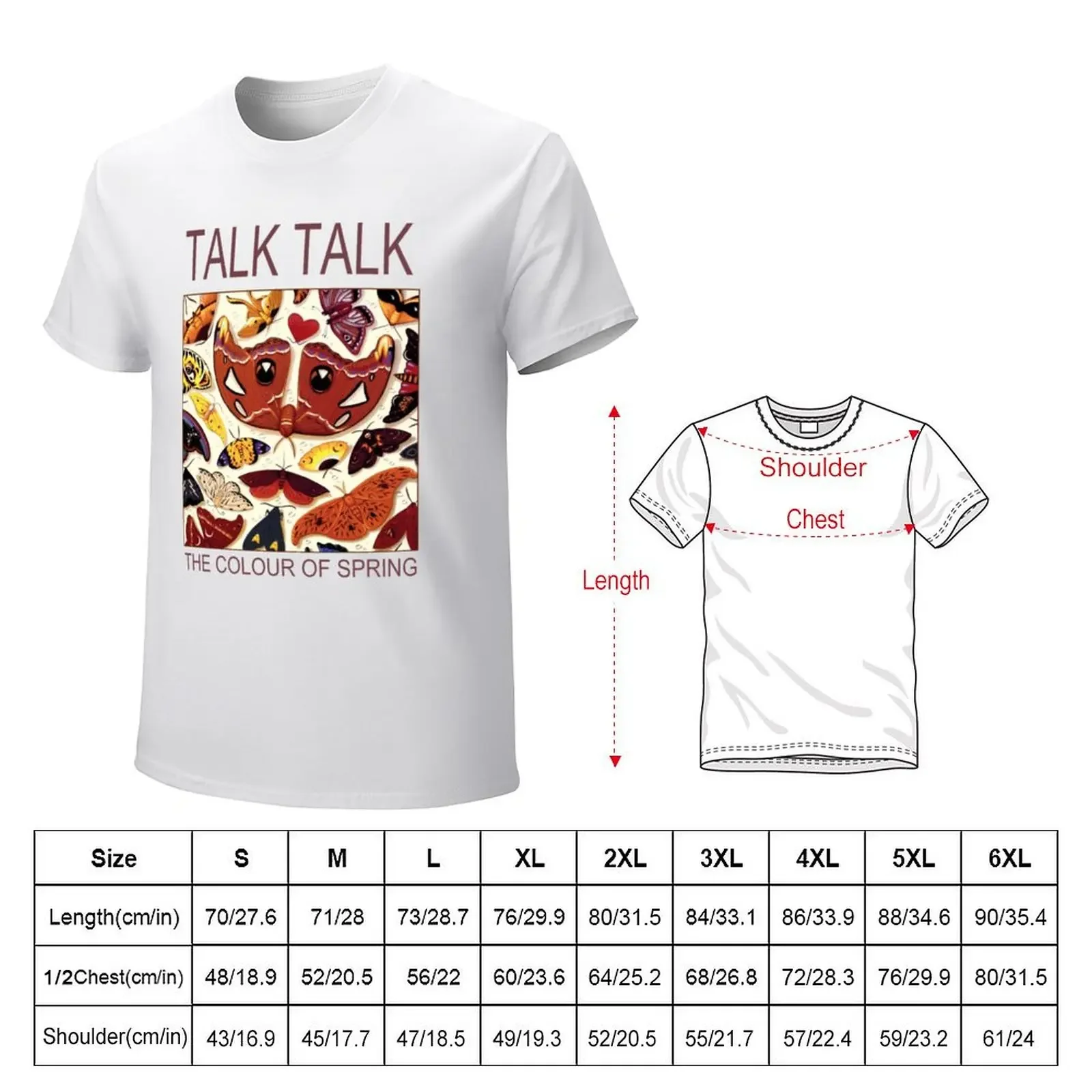 Talk Talk - The Colour Of Spring - T-shirt summer tops Short sleeve tee Men\'s t-shirt