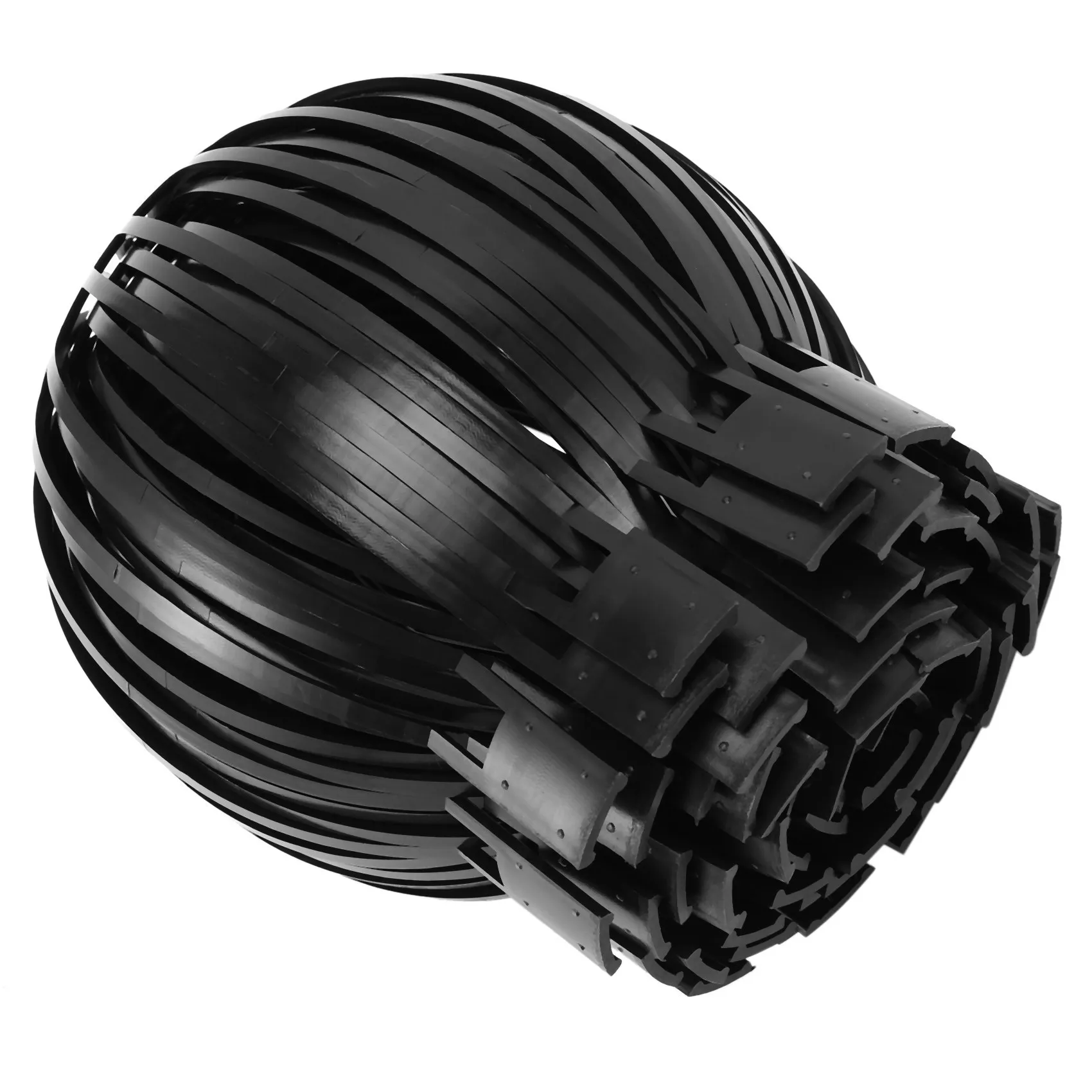 ABGH-12PCS Gutter Guard Downspouts Filter Strainer Preventing Leaf Debris Branches Roof Moss From Clogging The Pipes