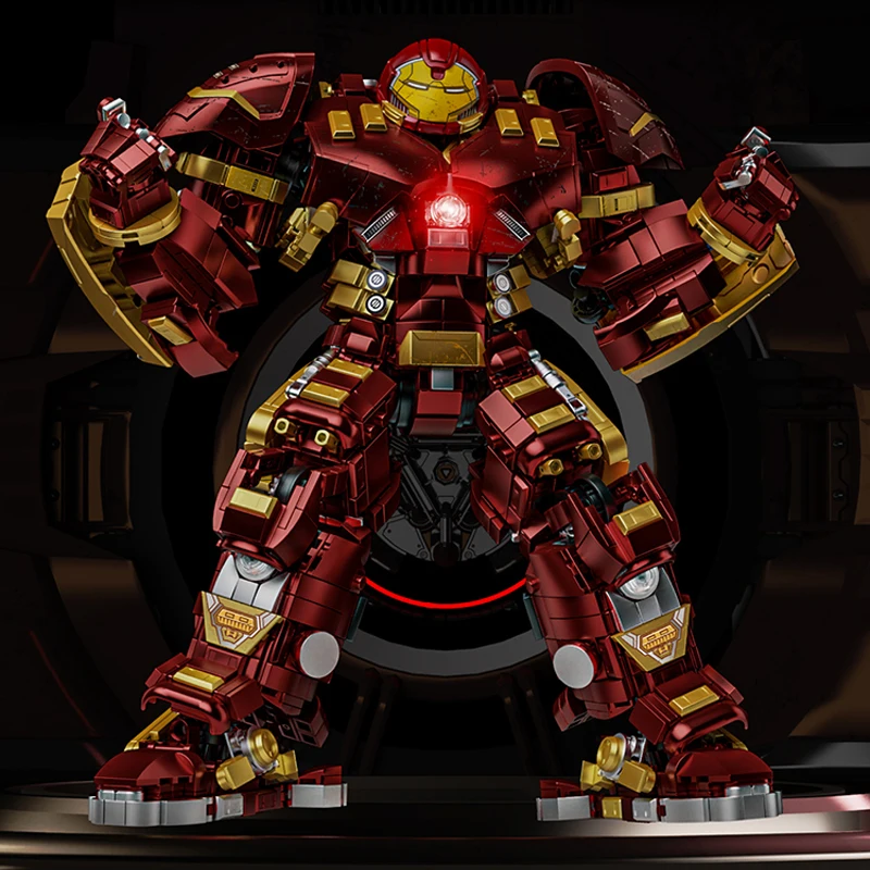 

2026 NewMarvel Iron Man MOC Building Blocks 2600+Pcs Superhero Bricks Set Room Decor DIY Toy Christmas Gift for Kids Boys Adults