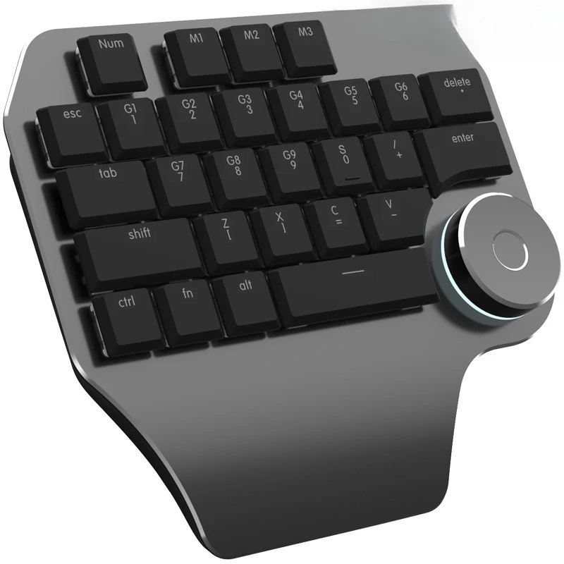 

One-handed keyboard designerPS/CAD shortcuts for designers