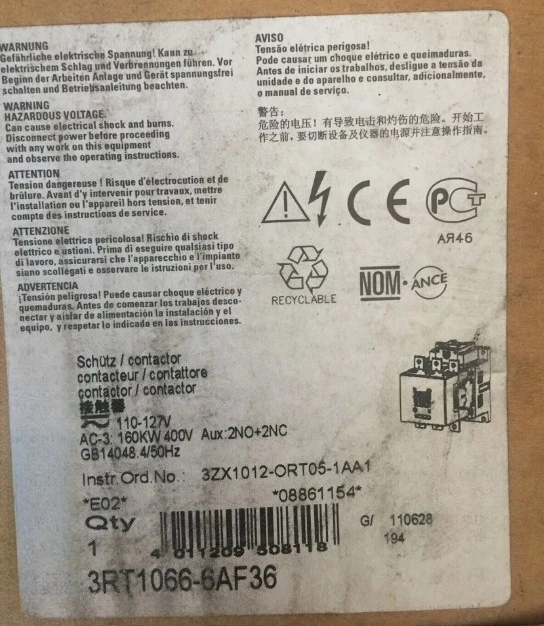 

Brand new 3RT1054-6AF36 3RT1055-6AF36 3RT1056-6AF36 3RT1064-6AF36 3RT1065-6AF36 3RT1066-6AF36 3RT1075-6AF36 Fast delivery