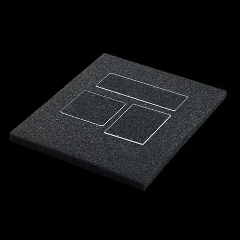 Quartz glass sheet multi specification 25mm/30mm/40mm/50mm research specific far-infrared transmission JGS3