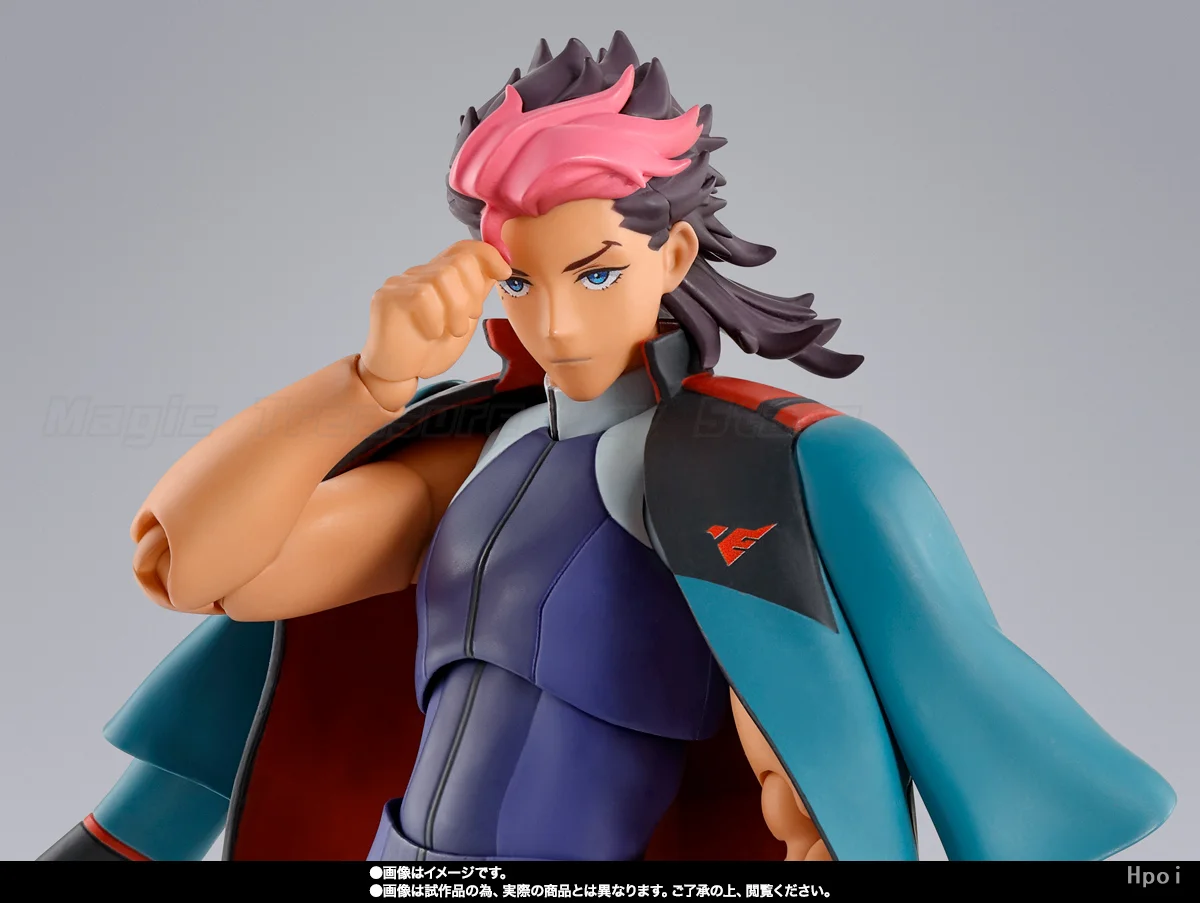 【In Stock 】Original BANDAI SPIRITS S.H.Figuarts Guel Jeturk Figures Animation Ornaments Collection Model