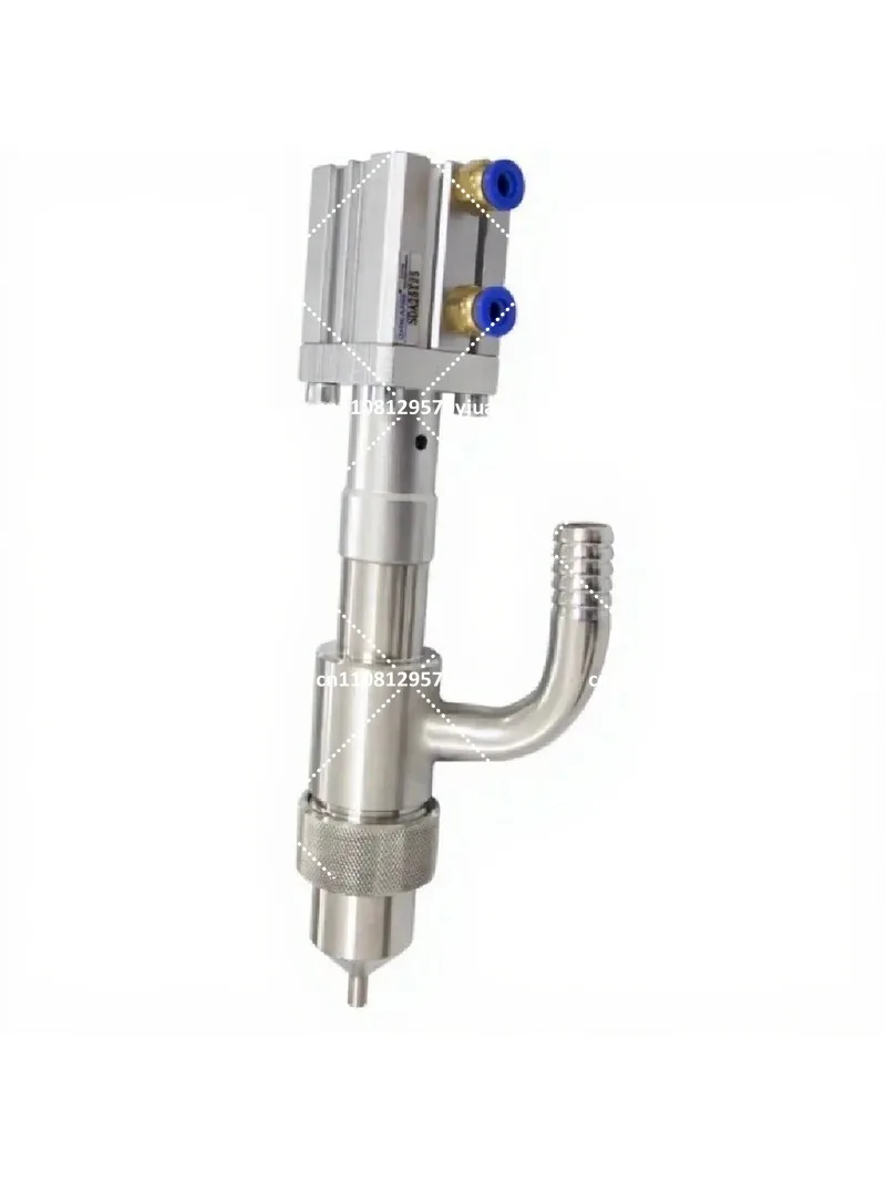 304 Stainless Steel Pneumatic Anti-Drip Elbow Filling Head for Paste Liquid Filling Machine