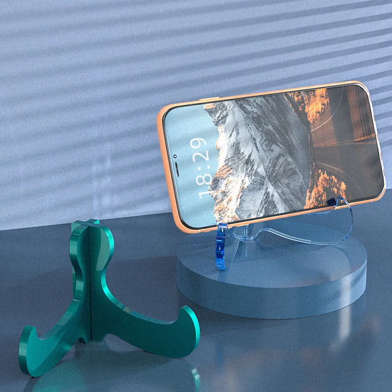 DIY Crystal Epoxy Resin Mold Assembly Mobile Phone Table Bracket Silicone Mould image 6
