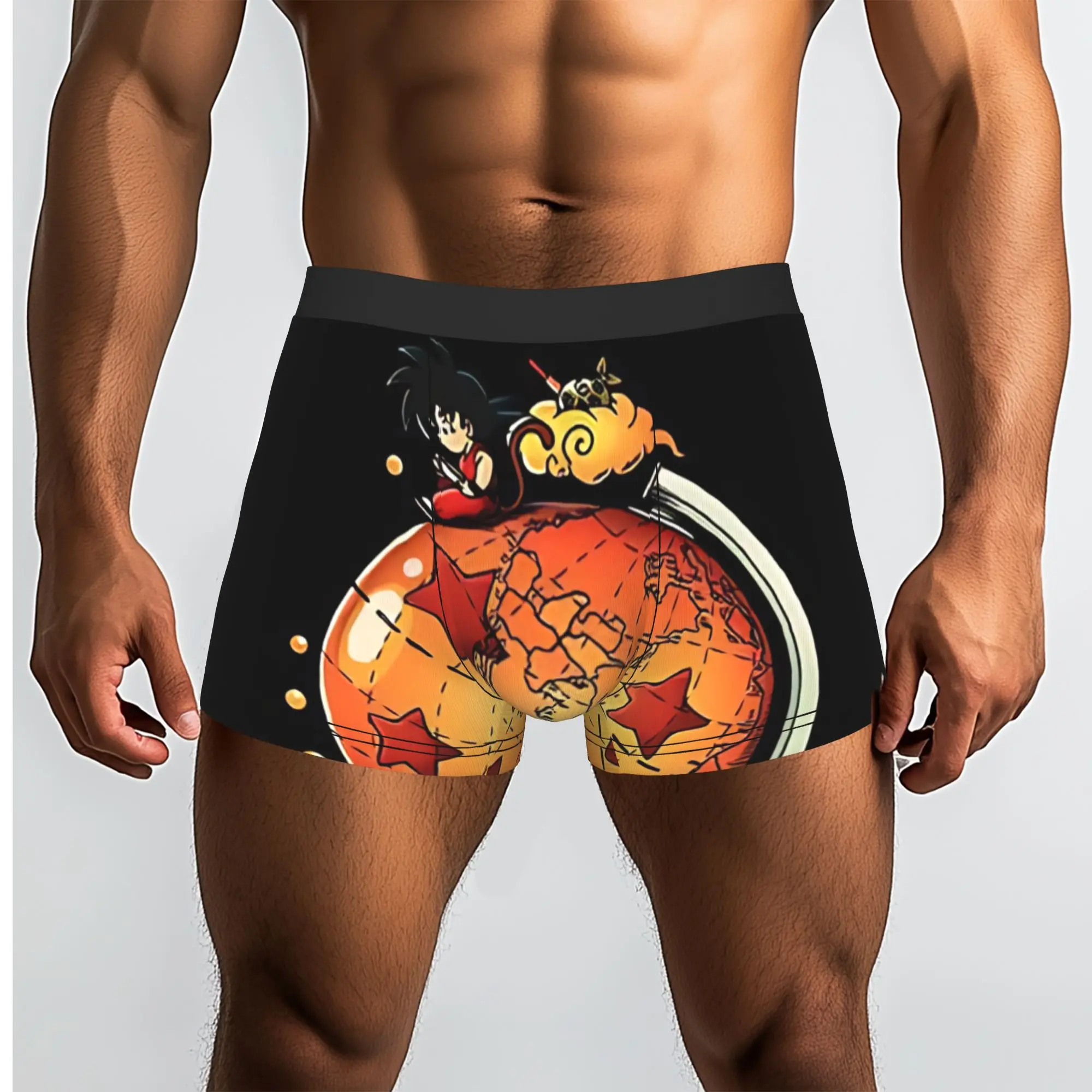 

Мужские трусы-боксеры Cute Globe Bandai DRAGON BALL, дышащие, удобные, шорты-боксеры