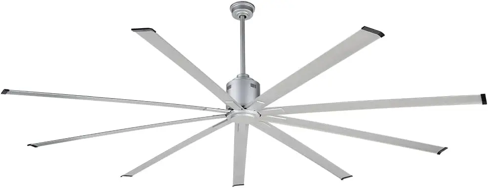 

84 Inch Industrial DC Motor Ceiling Fan, Damp Rated Indoor or Covered Outdoor Ceiling Fans for Home or Commercial,