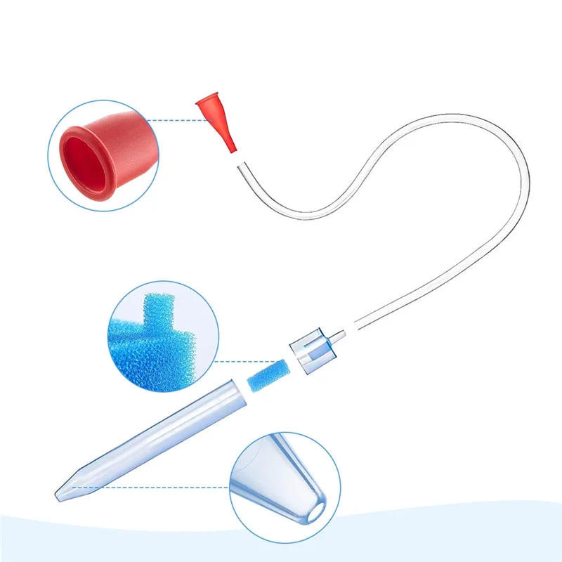 RMWIN-شفاط الأنف للأطفال شفاط الأنف اليدوي شفاط الأنف المحمول