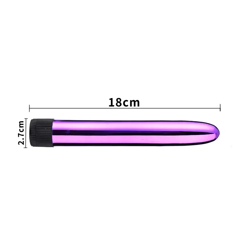 WAKEWAY 7 Inch Huge Vibrator Sex Toy for Women G-spot Pussy Stimulation Pocket Masturbator Bullet Vibrator