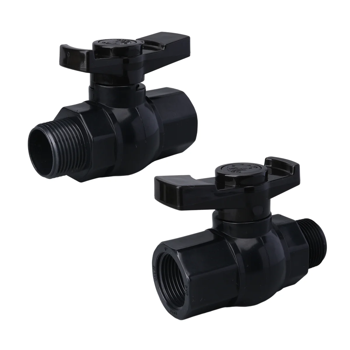 1/2 3/4 1 1.2 1.5 Inch Male x Female Thread Ball Valve Garden Irrigation Water Valve Fish Tank Aquarium Water Flow Controller