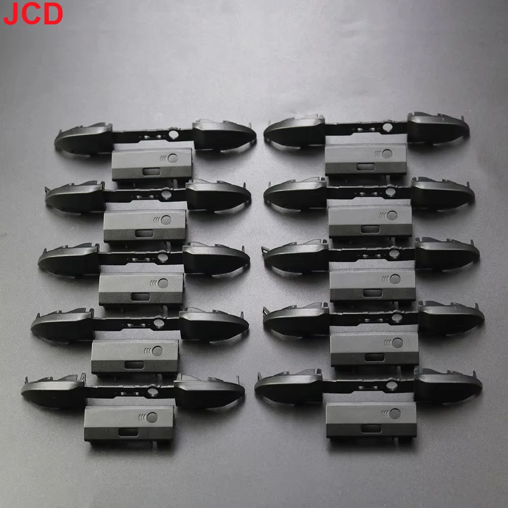 

JCD 10Sets White Black RB LB Bumper Button For Xbox Series S X Controller Trigger Surround Guide On Off Buttons Repair Part