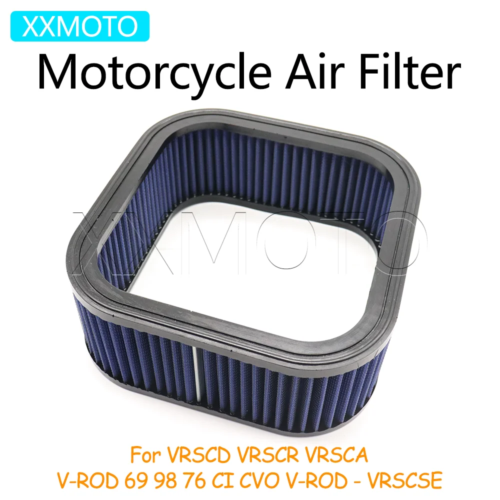 

For HARLEY VRSCD VRSCR VRSCA V-ROD 69 98 76 CI CVO V-ROD - VRSCSE VRSCF Air Filter Intake Cleaner System Motorcycle Accessories