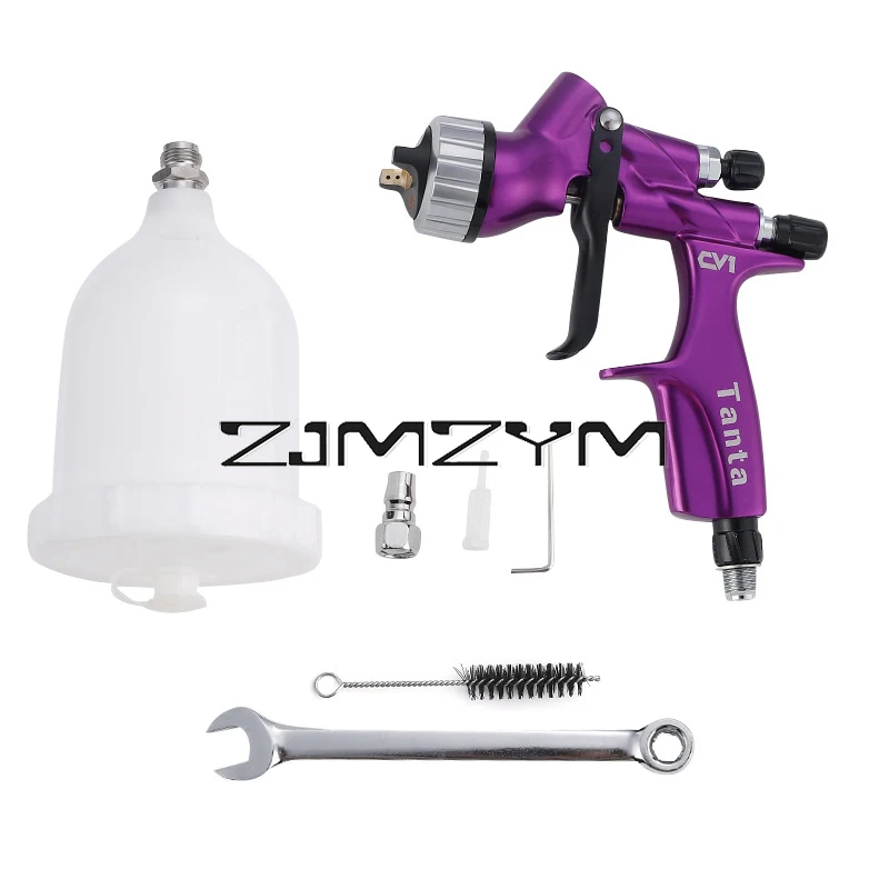 Paint Spray Gun 1.3mm Forging Sheet Metal High-end Varnish Environmental Protection Car Furniture Gun CV1 Car beauty tools