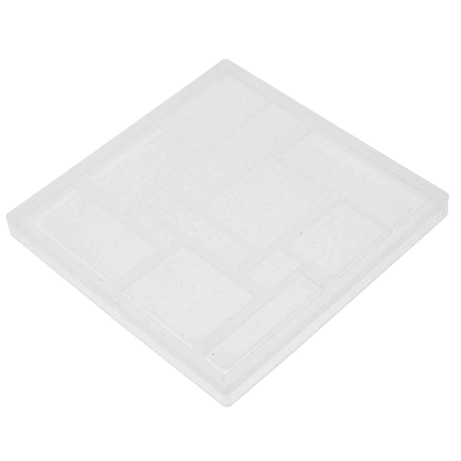 

Puzzle Mold Silicone DIY Molds Craft Making Model Jigsaw Crystal Drop Reusable Flexible Durable Geometric Sculpture Epoxy Resin