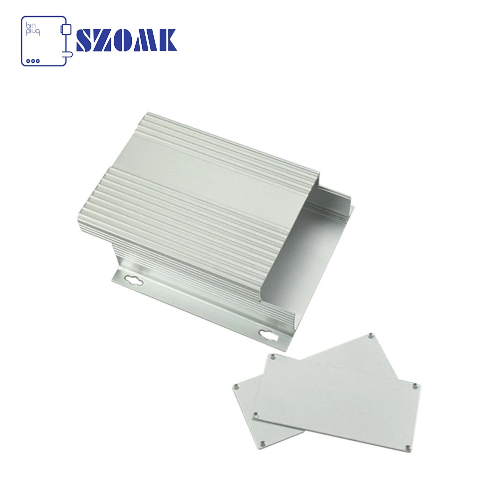 Electronics project box 10Pcs/lot small aluminium project box for electronics case housing 55(H)x147(W)x155(L) mm