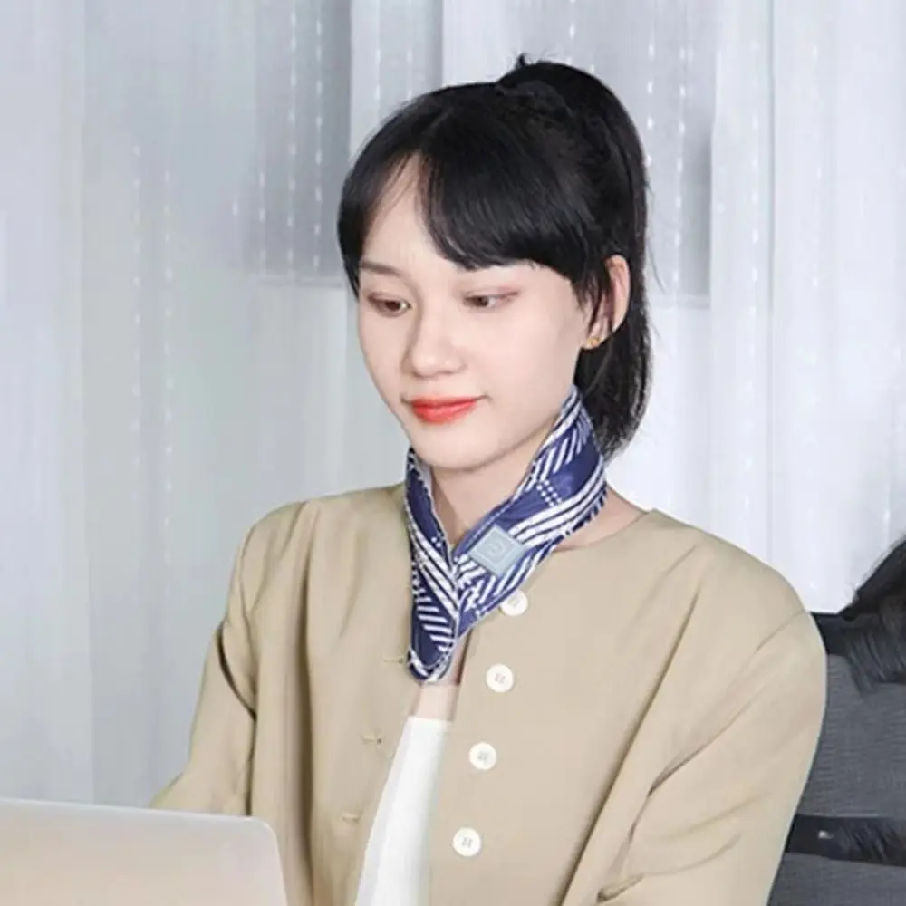 

Adjustable Temperature Electric Heated Scarf USB Charging Lightweight Heating Neck Wrap Folding Fast Heating Neck Warmer