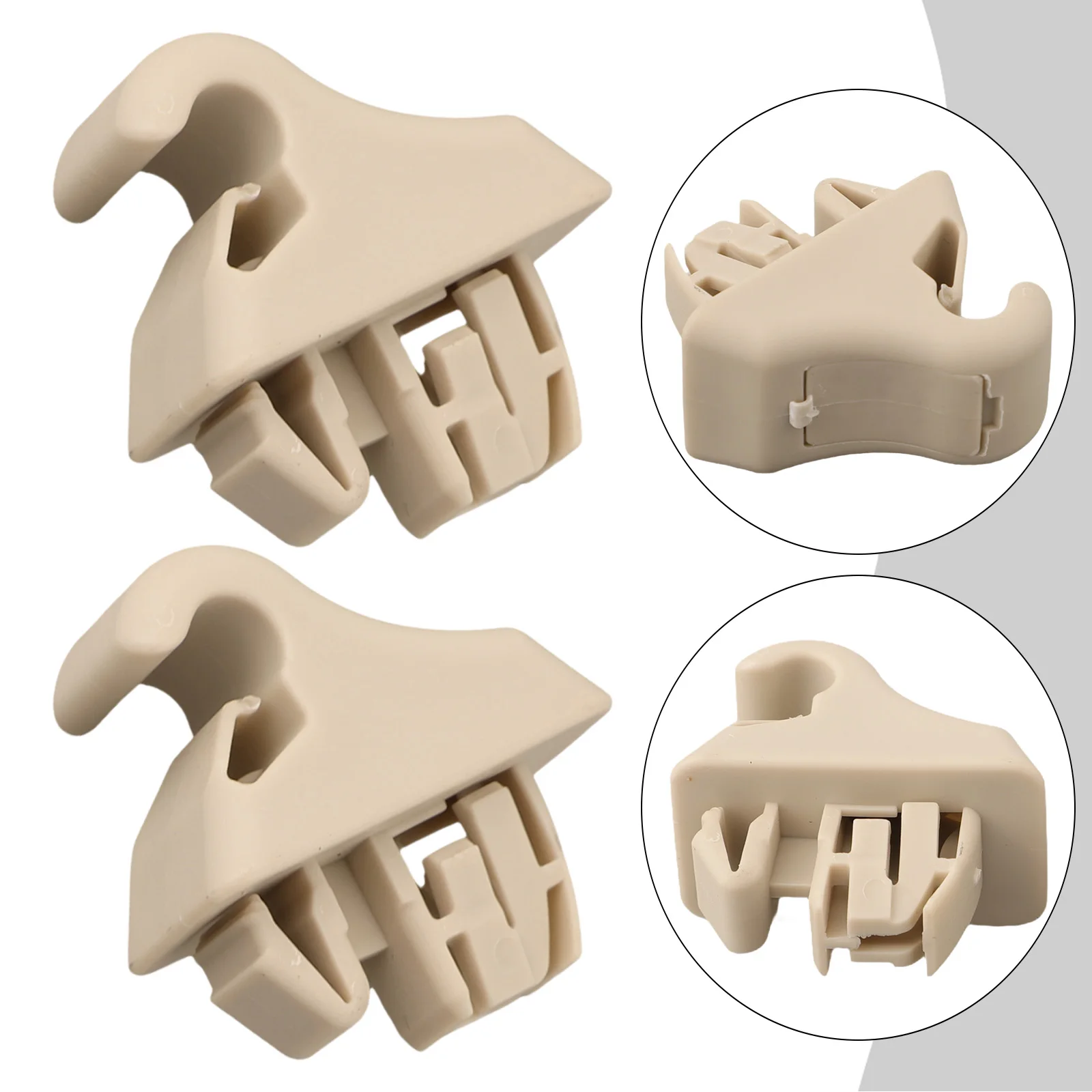 

Зажим для фиксатора солнцезащитного козырька, износостойкий, антикоррозийный, серый, практичная замена, установка MR779704/MR779705, горячая новинка