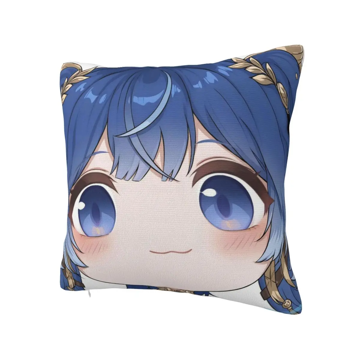 Pillow Case Cute Q Version Wuthering Waves Rinascita Phoebe Zani Soft Pillow Cover Kawaii Cushion Cover Custom DIY Pillowcases
