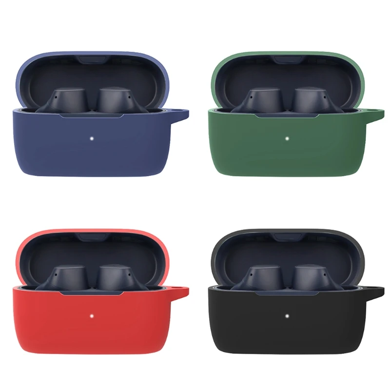 متوافق مع سماعة Jabra-Elite 3 غطاء حماية قابل للغسل وخفيف الوزن للحافظة سيليكون مقاوم للصدمات ومقاوم للماء l