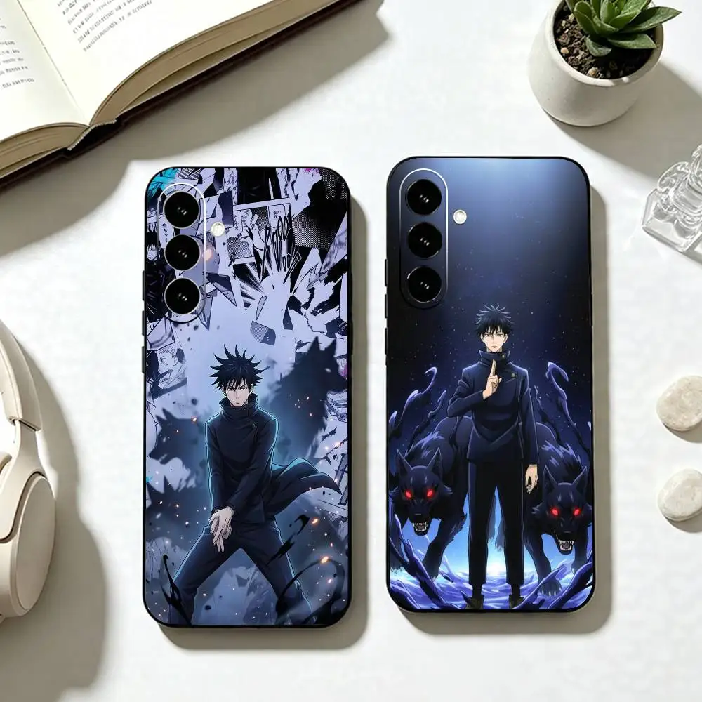 M-Megumi Fushiguro  Phone Case For Samsung Galaxy A73,A72,A71,A70,A53,A52,A51,Soft Silicone Black Cover