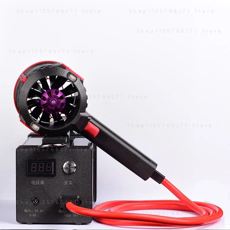 High-Velocity Turbine Blower - 90mm Brushless Motor Handheld Dryer for Industrial/Car Wash & Snow Removal