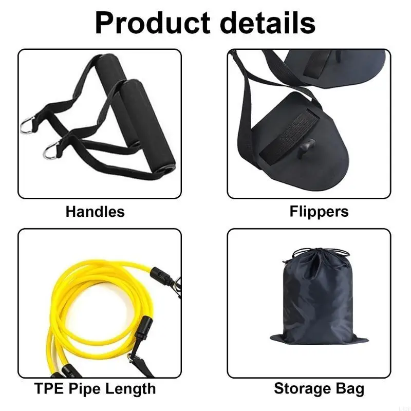 

Веревка с эспандером и ручным веслом для тренировки тяги рук, сила