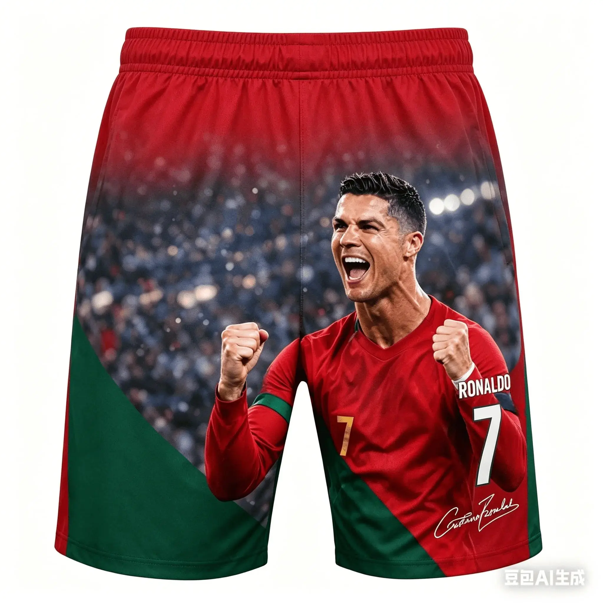The Latest 7th Model Football Legend Personalized Short Pants for Sports and Casual Wear Are Suitable for Daily Wear.