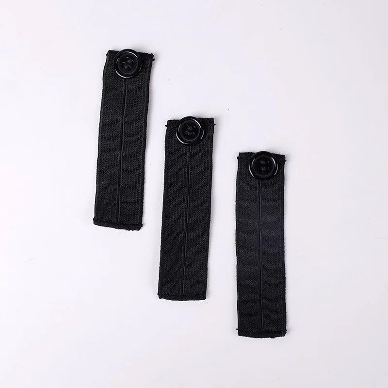 5Pcs Belt Waist Extension Buckle Elastic Adjustable Trouser Buckle Suitable for Pregnant Women and Obese People