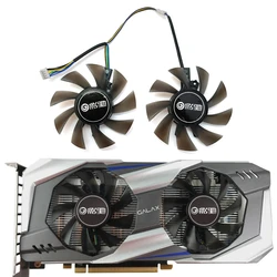 NEW 1LOT 75MM 4PIN GA82S2H T28015SH GTX 1060 Gpu Fan, For Galaxy GTX 1060 1050 960 950 、 KFA2 GTX 1060 Video Card Cooling Fan