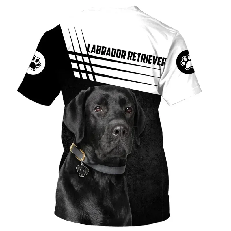 1 Piece Custom Your Picture In My Darkest Hour I Reached  For A Hand And Found A Labrador Retriever 3D Printed T Shirts Funny Do